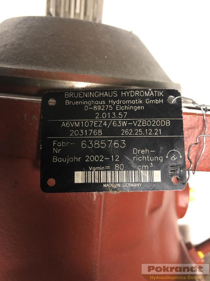 Rexroth Bosch A6VM 107 mehrere Einheiten in verschiedenen Ausführungen - موتور هيدروليكي: صورة 4 Rexroth Bosch A6VM 107 mehrere Einheiten in verschiedenen Ausführungen - موتور هيدروليكي: صورة 4