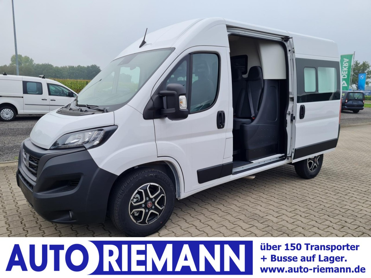 Fiat Ducato 35 Kasten Doka 7-Sitze 2x Schiebetür Maxi L2H2 - فان, الشاحنات الصغيرة كابينة مزدوجة: صورة 1 Fiat Ducato 35 Kasten Doka 7-Sitze 2x Schiebetür Maxi L2H2 - فان, الشاحنات الصغيرة كابينة مزدوجة: صورة 1