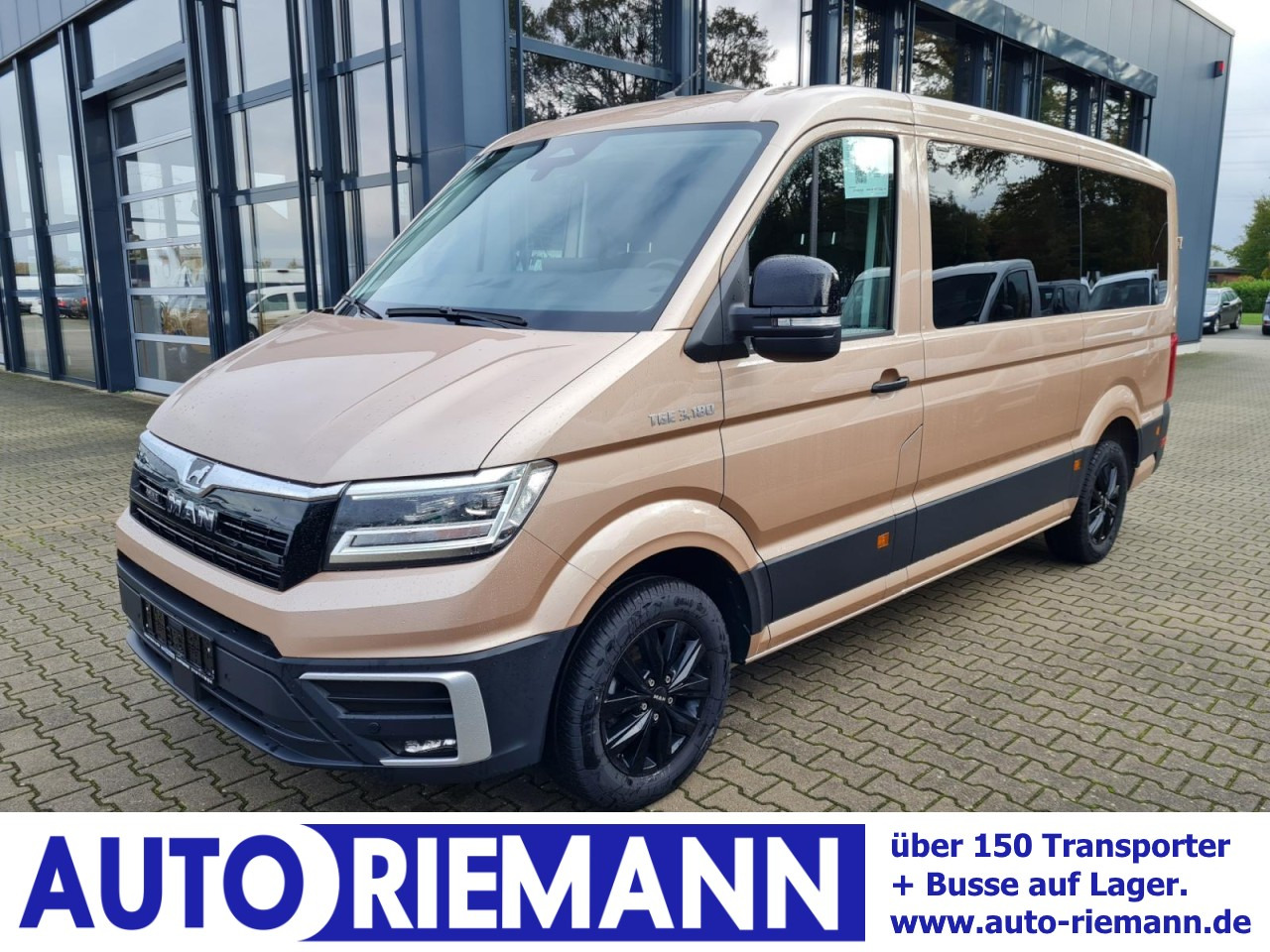MAN Man TGE 3.180 TDi Kombi 9 Sitze ALU KAMERA LED LEDER Sonderumbau - حافلة صغيرة, ميكروباص: صورة 1 MAN Man TGE 3.180 TDi Kombi 9 Sitze ALU KAMERA LED LEDER Sonderumbau - حافلة صغيرة, ميكروباص: صورة 1