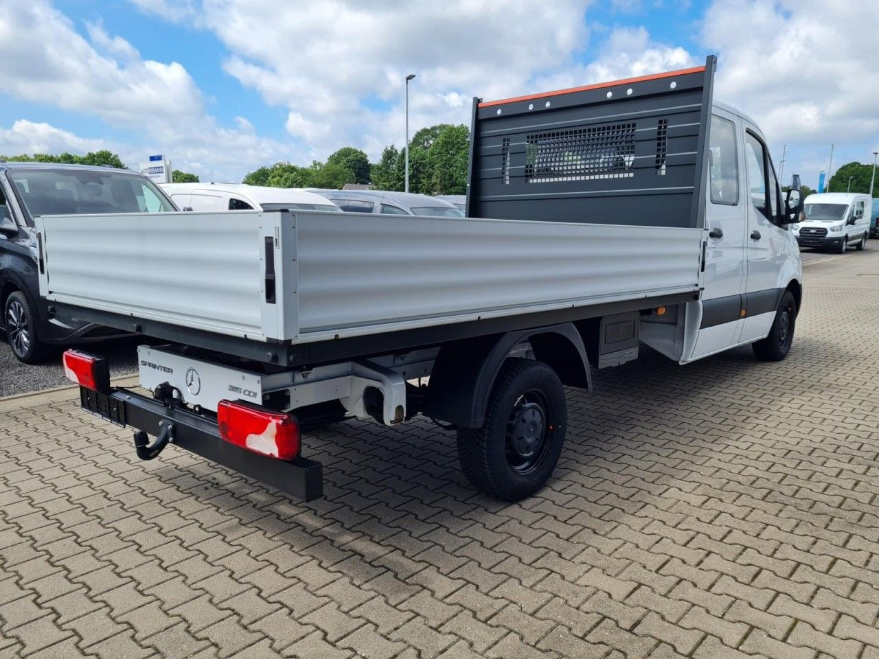 Mercedes-Benz Sprinter 315 DOKA CDI Lang L3 RWD AHK 3,5t - شاحنة توصيل مفتوحة, الشاحنات الصغيرة كابينة مزدوجة: صورة 4 Mercedes-Benz Sprinter 315 DOKA CDI Lang L3 RWD AHK 3,5t - شاحنة توصيل مفتوحة, الشاحنات الصغيرة كابينة مزدوجة: صورة 4