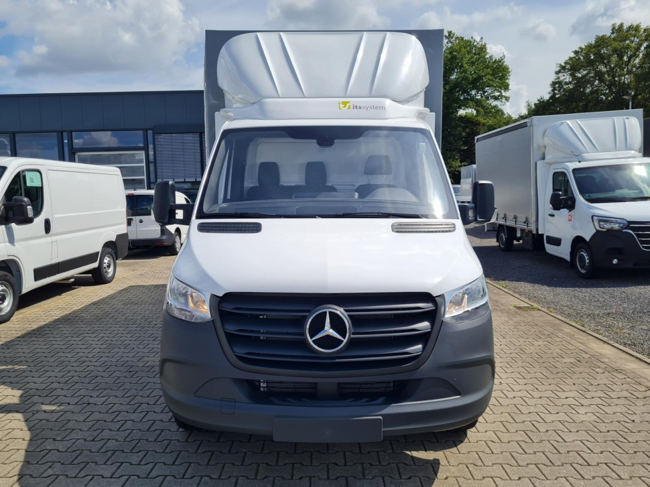 Mercedes-Benz Sprinter 315 RWD Pritsche Schiebe Plane LBW KLIMA TEMPOMAT - شاحنة مغلقة بستائر جانبية: صورة 3 Mercedes-Benz Sprinter 315 RWD Pritsche Schiebe Plane LBW KLIMA TEMPOMAT - شاحنة مغلقة بستائر جانبية: صورة 3