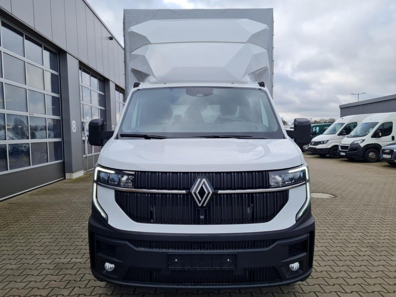 Renault Master 35 New Pritsche Plane 10 Paletten PDC TEM - شاحنة مغلقة بستائر جانبية: صورة 2 Renault Master 35 New Pritsche Plane 10 Paletten PDC TEM - شاحنة مغلقة بستائر جانبية: صورة 2