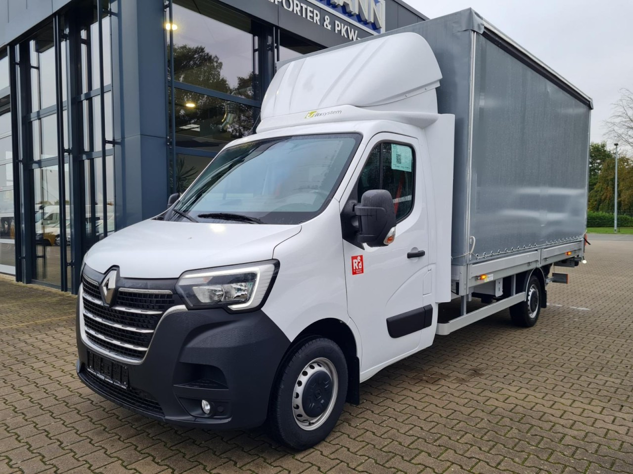 Renault Master 35 Pritsche Schiebe Plane LBW LUFTFEDERUNG - شاحنة مغلقة بستائر جانبية: صورة 2 Renault Master 35 Pritsche Schiebe Plane LBW LUFTFEDERUNG - شاحنة مغلقة بستائر جانبية: صورة 2