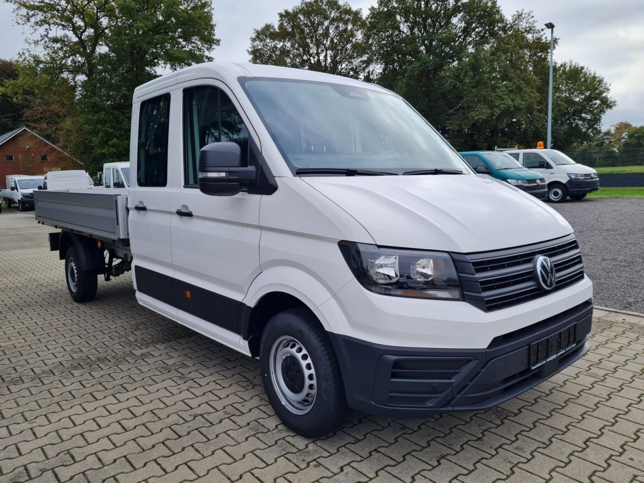 Volkswagen Crafter 35 Doka TDI Pritsche lang L4 KLIMA TEMPOMAT - شاحنة توصيل مفتوحة, الشاحنات الصغيرة كابينة مزدوجة: صورة 3 Volkswagen Crafter 35 Doka TDI Pritsche lang L4 KLIMA TEMPOMAT - شاحنة توصيل مفتوحة, الشاحنات الصغيرة كابينة مزدوجة: صورة 3