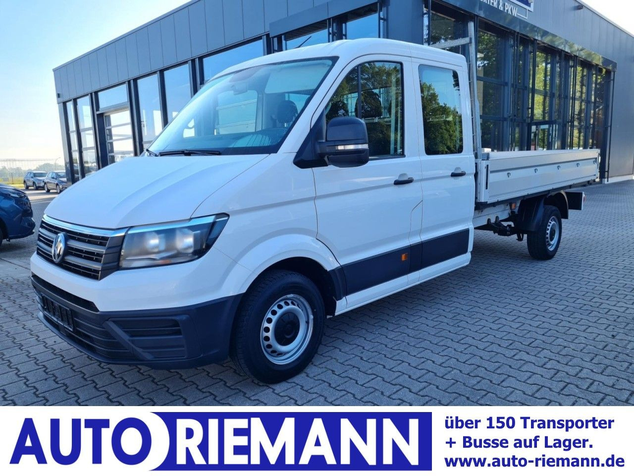 Volkswagen Crafter 35 Doka TDI lang AHK Klima - شاحنة توصيل مفتوحة, الشاحنات الصغيرة كابينة مزدوجة: صورة 1 Volkswagen Crafter 35 Doka TDI lang AHK Klima - شاحنة توصيل مفتوحة, الشاحنات الصغيرة كابينة مزدوجة: صورة 1