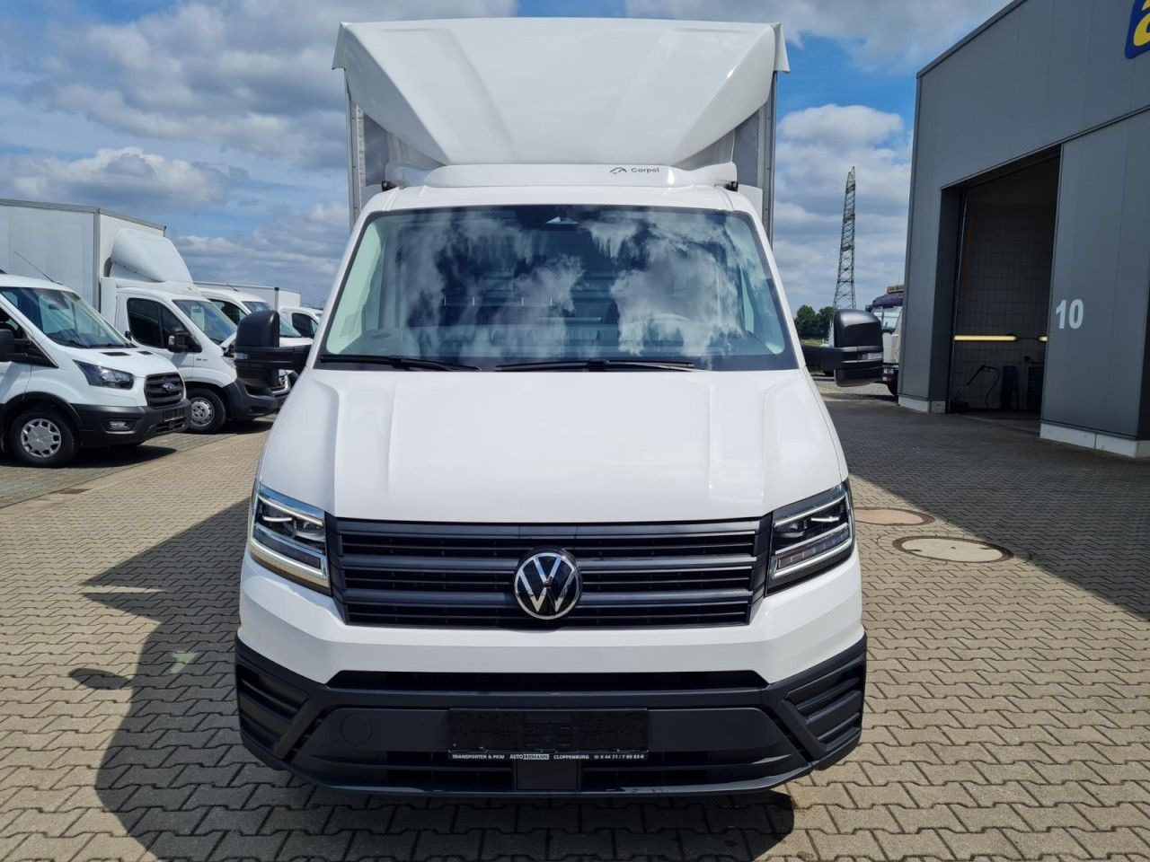 Volkswagen Crafter 35 TDI Pritsche Schiebe Plane LED TEMPOM - شاحنة مغلقة بستائر جانبية: صورة 2 Volkswagen Crafter 35 TDI Pritsche Schiebe Plane LED TEMPOM - شاحنة مغلقة بستائر جانبية: صورة 2