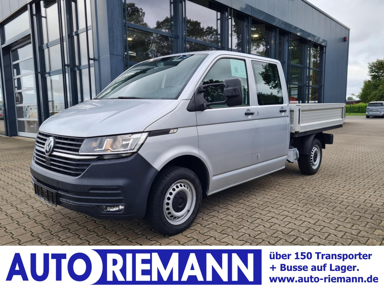 Volkswagen T6.1 Pritsche LR Doka 6-Sitze KLIMA - شاحنة توصيل مفتوحة, الشاحنات الصغيرة كابينة مزدوجة: صورة 1 Volkswagen T6.1 Pritsche LR Doka 6-Sitze KLIMA - شاحنة توصيل مفتوحة, الشاحنات الصغيرة كابينة مزدوجة: صورة 1