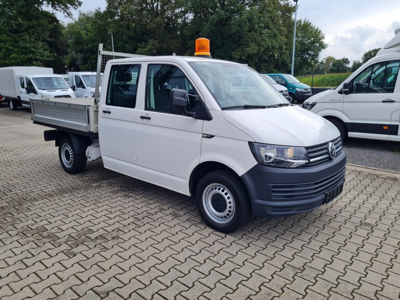 Volkswagen T6 Doka TDI LR AHK Leiterträger Klima STANDHEIZ - شاحنة توصيل مفتوحة: صورة 3 Volkswagen T6 Doka TDI LR AHK Leiterträger Klima STANDHEIZ - شاحنة توصيل مفتوحة: صورة 3