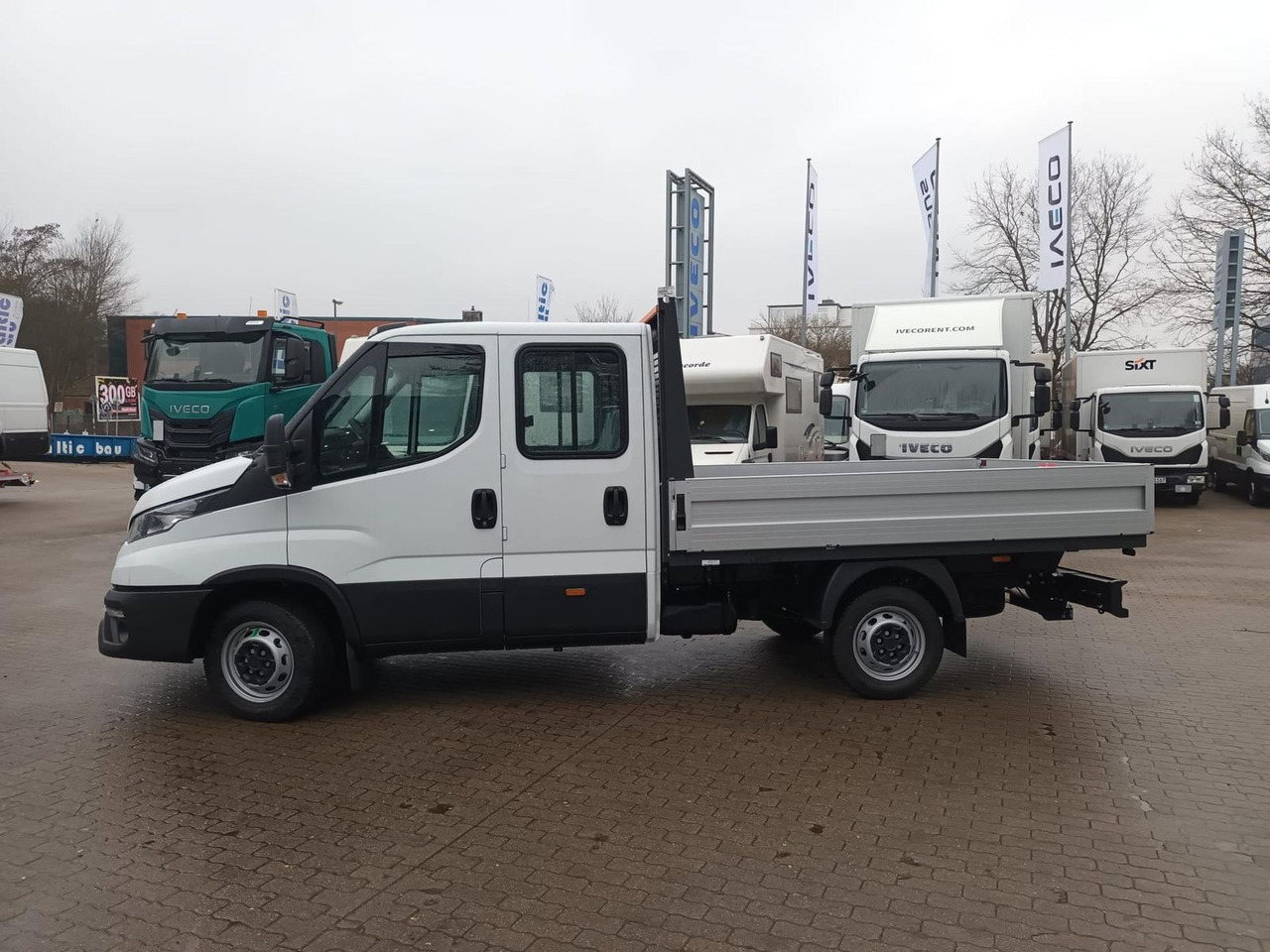 Iveco Daily 35S16H3.0Y Doka *Pritsche*KLIMA*AHK* 11... - شاحنة توصيل مفتوحة, الشاحنات الصغيرة كابينة مزدوجة: صورة 2 Iveco Daily 35S16H3.0Y Doka *Pritsche*KLIMA*AHK* 11... - شاحنة توصيل مفتوحة, الشاحنات الصغيرة كابينة مزدوجة: صورة 2