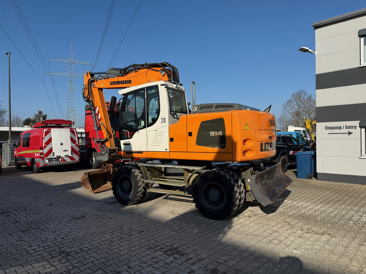 Liebherr A914 Mobilbagger OQ65 Klima - حفار ذو عجلات: صورة 4 Liebherr A914 Mobilbagger OQ65 Klima - حفار ذو عجلات: صورة 4