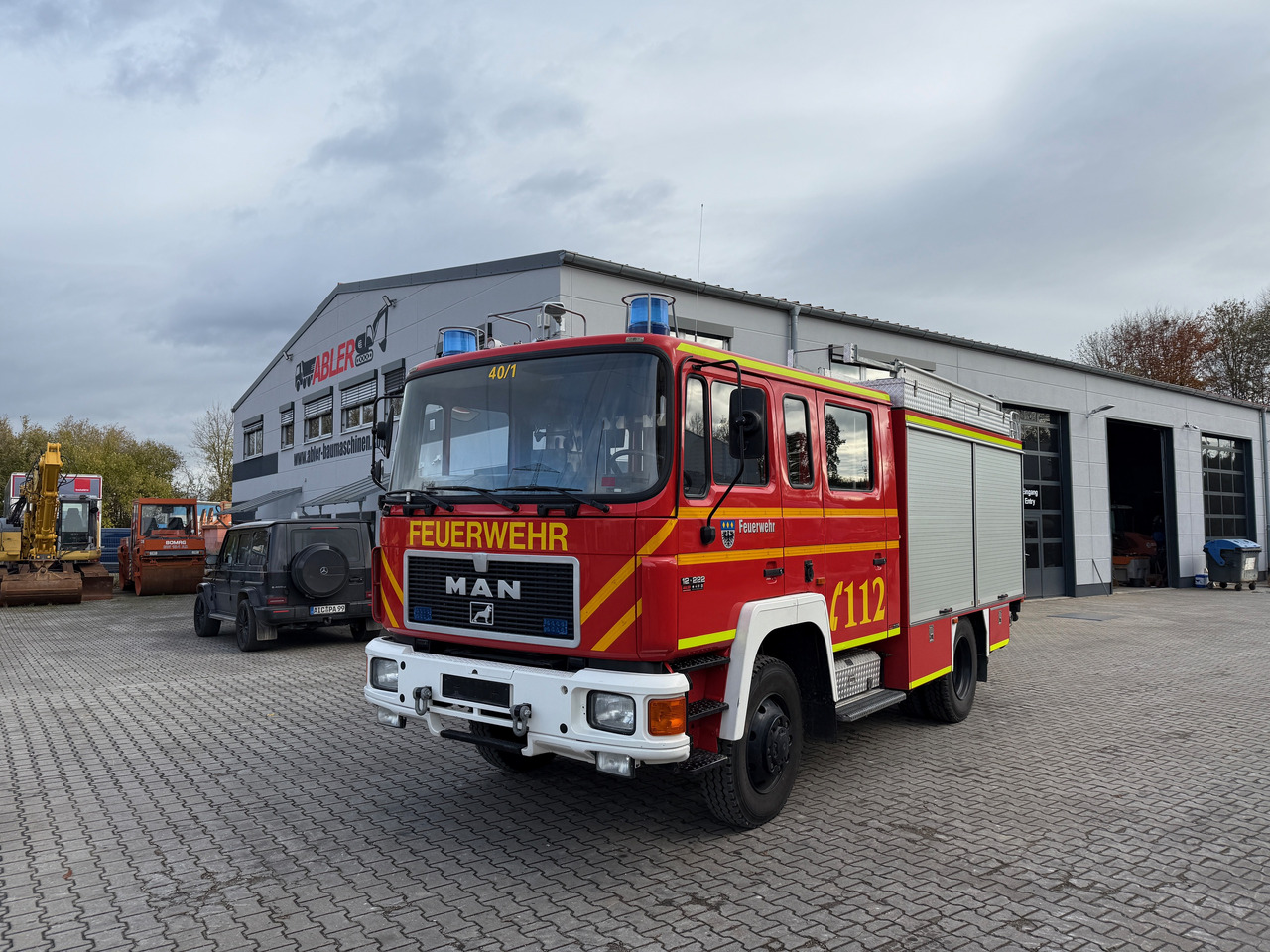 MAN 12.222 LF16 Feuerwehr-LKW - شاحنة حريق: صورة 2 MAN 12.222 LF16 Feuerwehr-LKW - شاحنة حريق: صورة 2