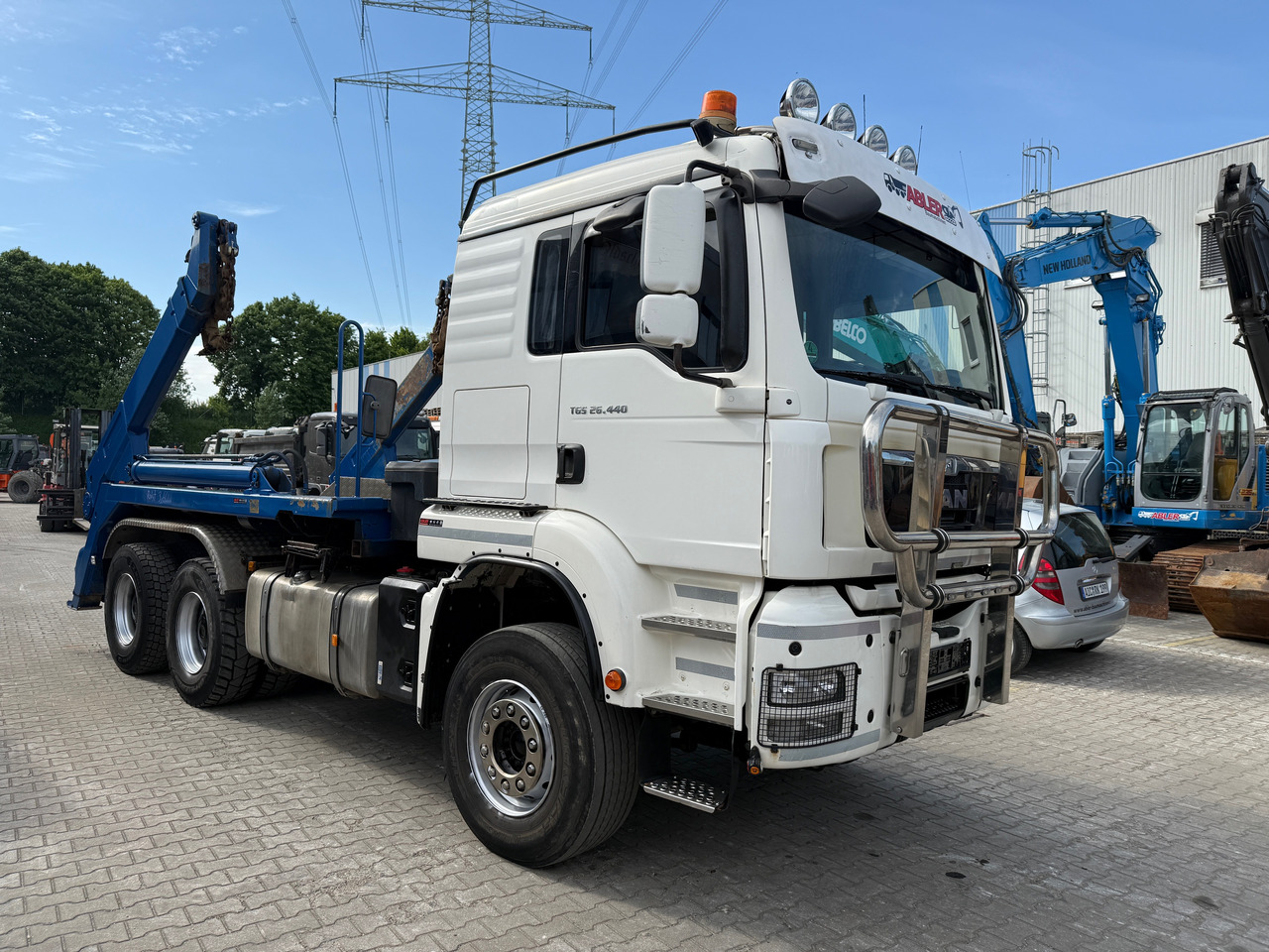 MAN TGS 26.440 WECHSELSYSTEM Absetzer+SZM - شاحنة لودر انزلاقي: صورة 3 MAN TGS 26.440 WECHSELSYSTEM Absetzer+SZM - شاحنة لودر انزلاقي: صورة 3