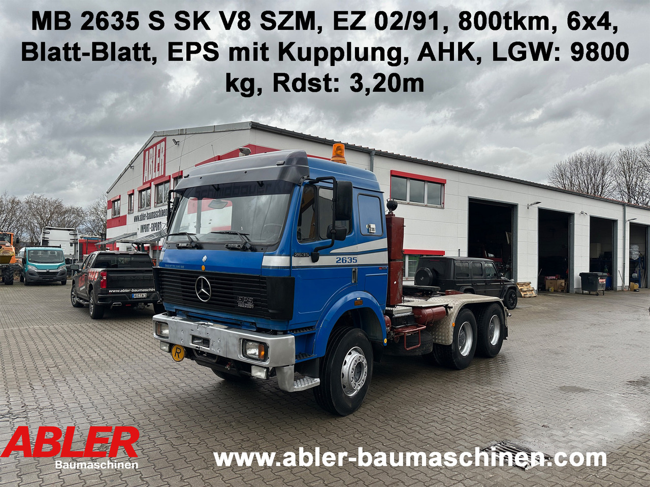 Mercedes-Benz 2635 S SK SZM 6x4 - رأس تريلا: صورة 1 Mercedes-Benz 2635 S SK SZM 6x4 - رأس تريلا: صورة 1