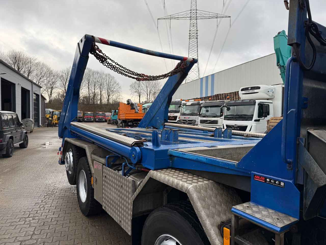 شاحنة لودر انزلاقي Mercedes-Benz 3243 Actros MP1 4-Achs Absetzkipper: صورة 16 شاحنة لودر انزلاقي Mercedes-Benz 3243 Actros MP1 4-Achs Absetzkipper: صورة 16