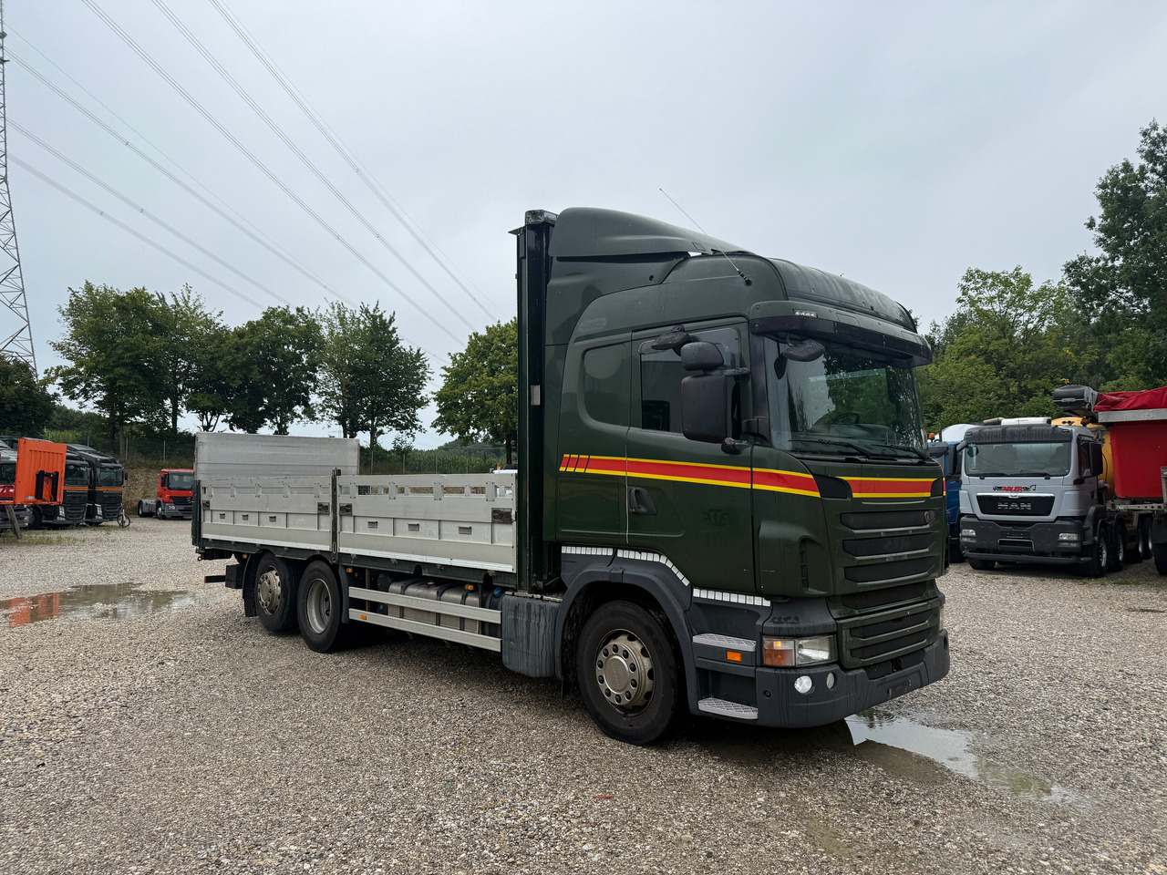 Scania R480 Pritsche mit Ladebordwand AHK - شاحنات مسطحة, شاحنة كرين: صورة 3 Scania R480 Pritsche mit Ladebordwand AHK - شاحنات مسطحة, شاحنة كرين: صورة 3
