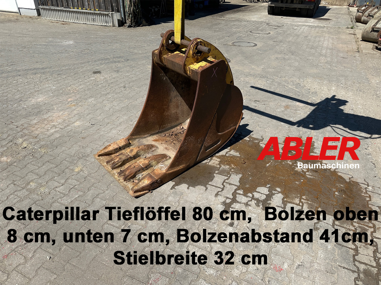 Tieflöffel 80 cm CAT - بكت حفار: صورة 1 Tieflöffel 80 cm CAT - بكت حفار: صورة 1