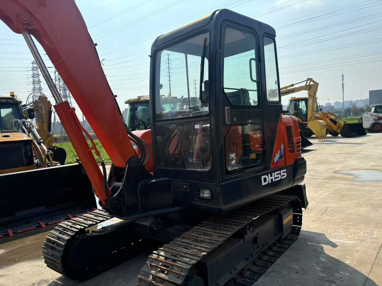 Doosan DH55 - حفار صغير: صورة 3 Doosan DH55 - حفار صغير: صورة 3