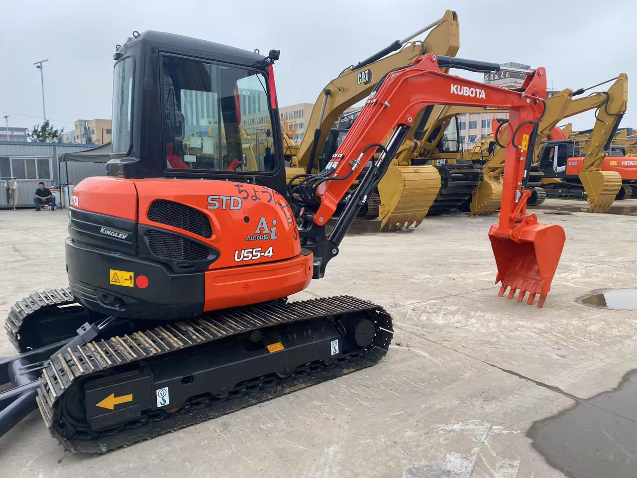 حفار صغير KUBOTA U55: صورة 6