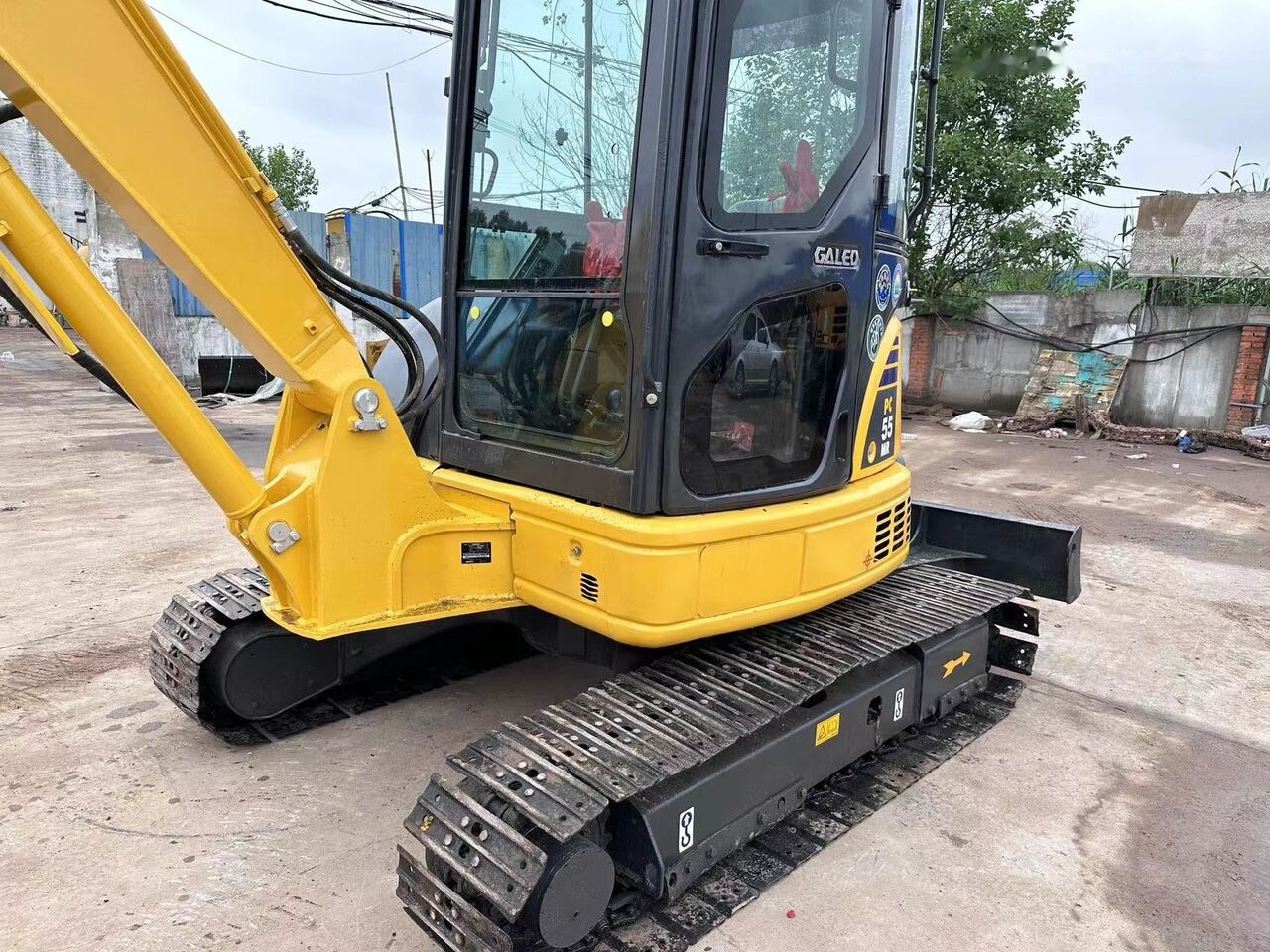 Komatsu PC55MR - حفار صغير: صورة 5 Komatsu PC55MR - حفار صغير: صورة 5