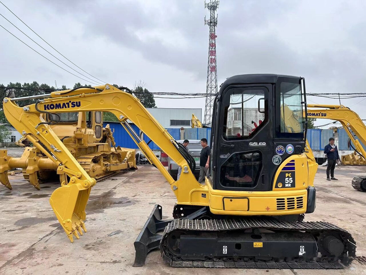 Komatsu PC55MR - حفار صغير: صورة 1 Komatsu PC55MR - حفار صغير: صورة 1