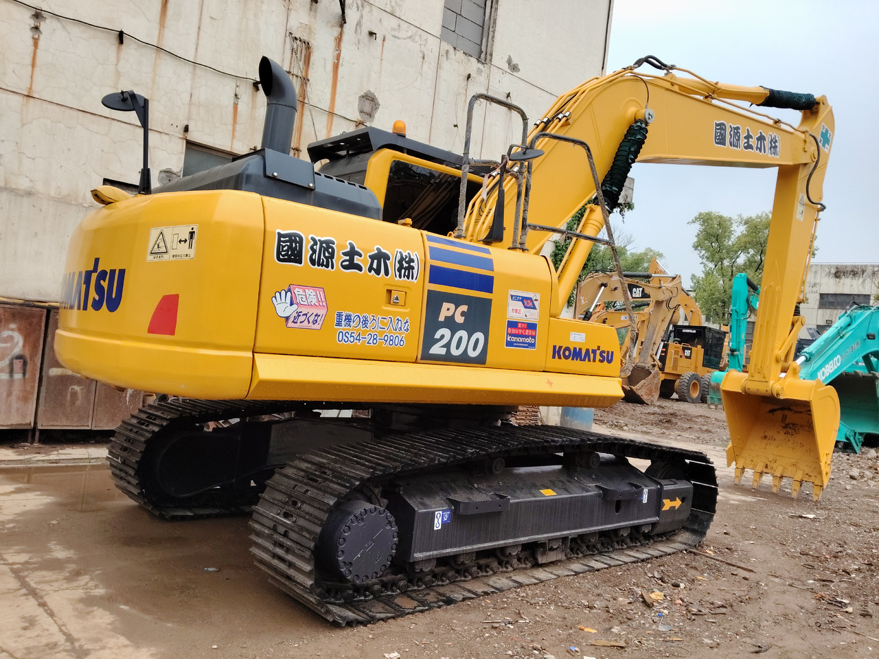 KOMATSU PC200-8 PC 200-8 N1 - حفار زاحف: صورة 4 KOMATSU PC200-8 PC 200-8 N1 - حفار زاحف: صورة 4
