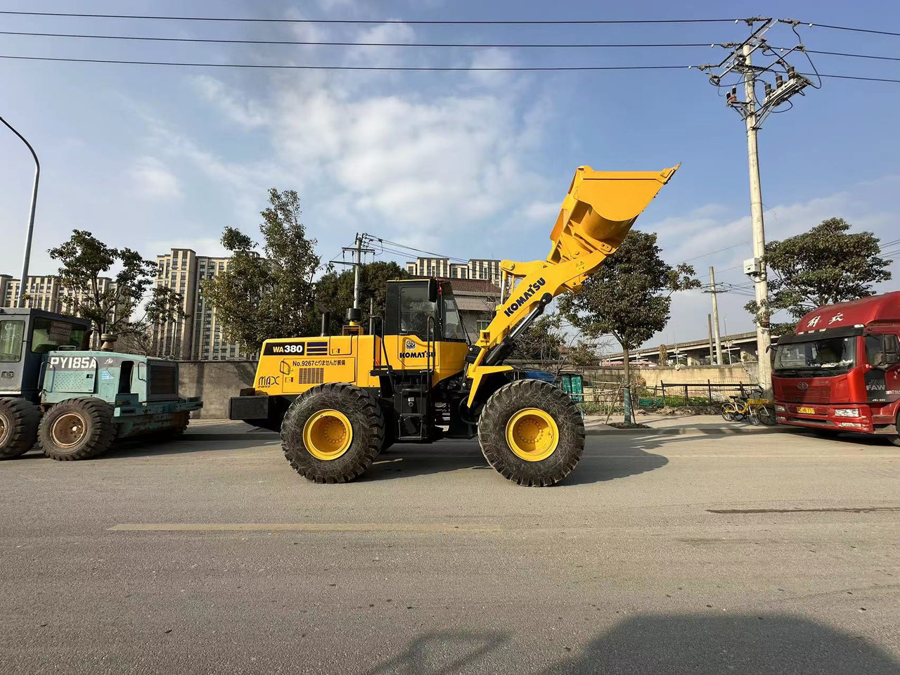 KOMATSU WA 380 - اللودر بعجل: صورة 5 KOMATSU WA 380 - اللودر بعجل: صورة 5