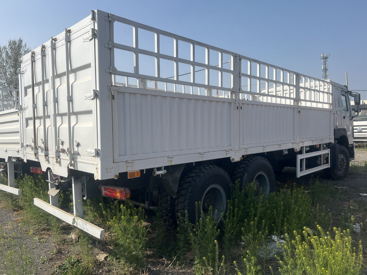 SINOTRUK HOWO Tipper Dump Truck with Fence 6*4 8*4 - شاحنة ماشية: صورة 5 SINOTRUK HOWO Tipper Dump Truck with Fence 6*4 8*4 - شاحنة ماشية: صورة 5