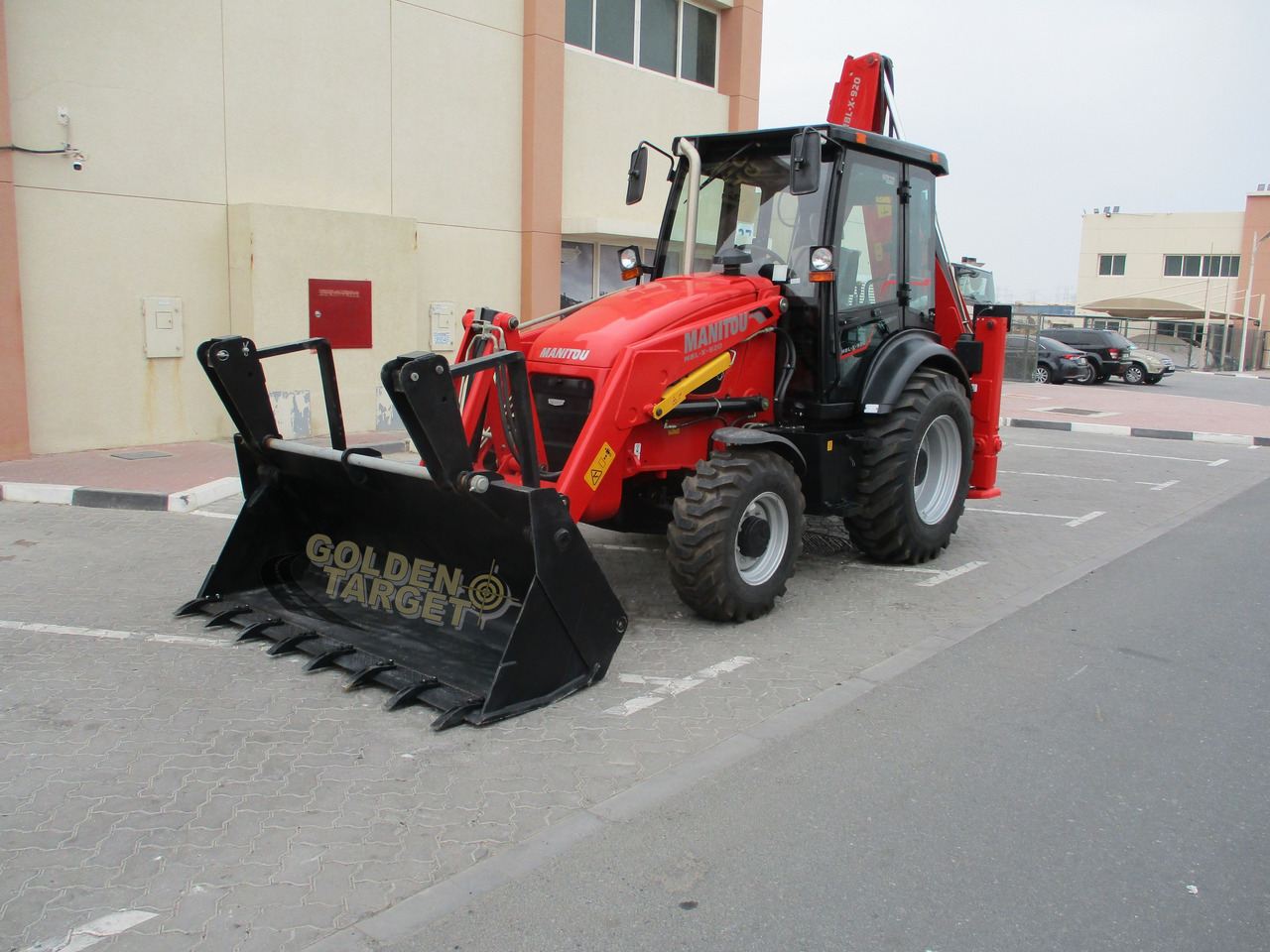 MANITOU MBL-X-920 BACKHOE LOADER - لودر ذو محراث خلفي/ باكهو: صورة 2 MANITOU MBL-X-920 BACKHOE LOADER - لودر ذو محراث خلفي/ باكهو: صورة 2