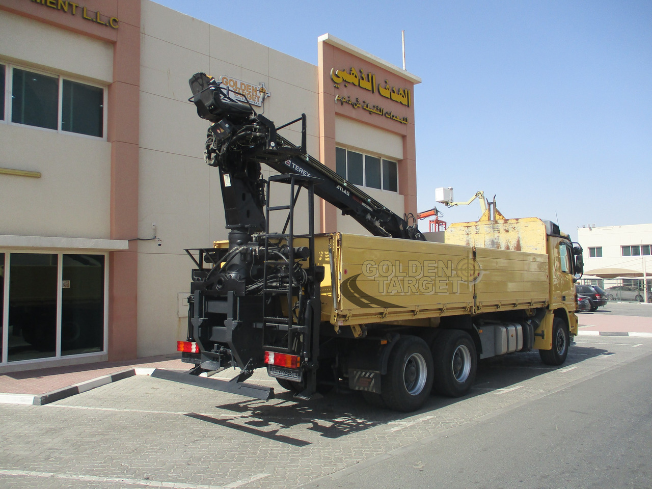 MERCEDES-BENZ ACTROS 2644 6×4 with ATLAS 165.2 Block Crane - شاحنة كرين: صورة 3 MERCEDES-BENZ ACTROS 2644 6×4 with ATLAS 165.2 Block Crane - شاحنة كرين: صورة 3