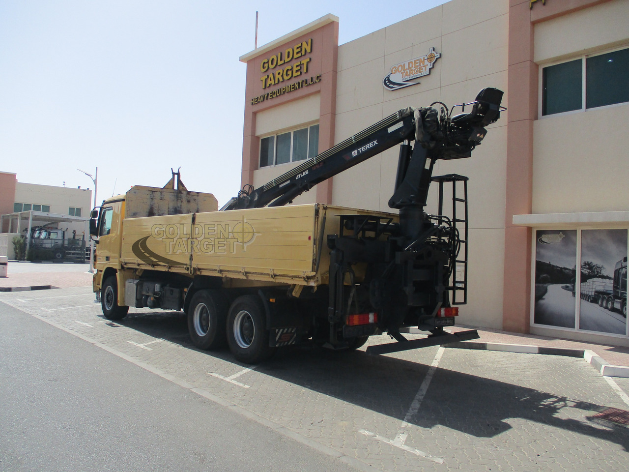 MERCEDES-BENZ ACTROS 2644 6×4 with ATLAS 165.2 Block Crane - شاحنة كرين: صورة 4 MERCEDES-BENZ ACTROS 2644 6×4 with ATLAS 165.2 Block Crane - شاحنة كرين: صورة 4