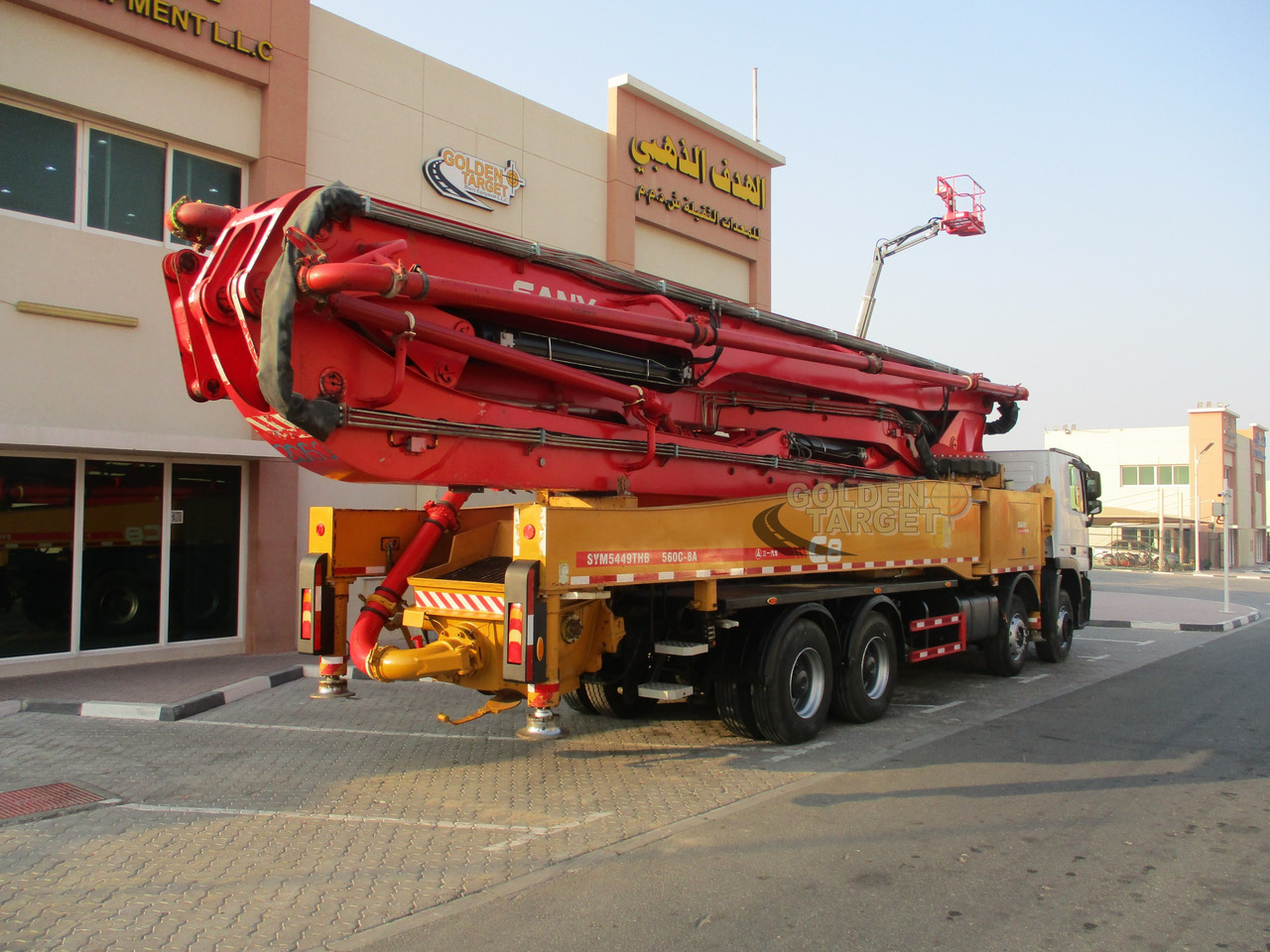 Mercedes ACTROS 4144 8x4 SANY 56m Concrete Pump - مضخة خرسانة: صورة 3 Mercedes ACTROS 4144 8x4 SANY 56m Concrete Pump - مضخة خرسانة: صورة 3