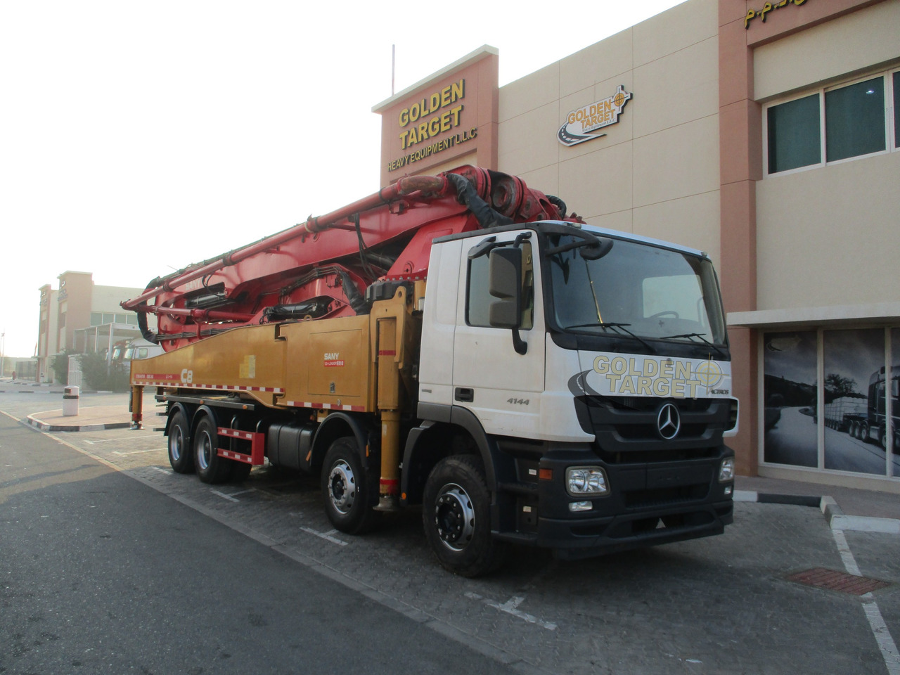 Mercedes ACTROS 4144 8x4 SANY 56m Concrete Pump - مضخة خرسانة: صورة 1 Mercedes ACTROS 4144 8x4 SANY 56m Concrete Pump - مضخة خرسانة: صورة 1