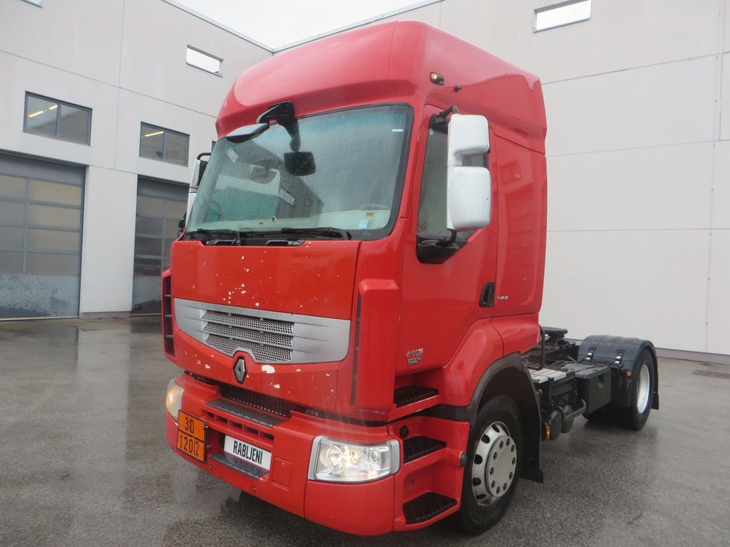 Renault Premium 450 4x2Tractor ADR Retarder Renault Premium 450 4x2Tractor ADR Retarder - رأس تريلا: صورة 1 Renault Premium 450 4x2Tractor ADR Retarder Renault Premium 450 4x2Tractor ADR Retarder - رأس تريلا: صورة 1