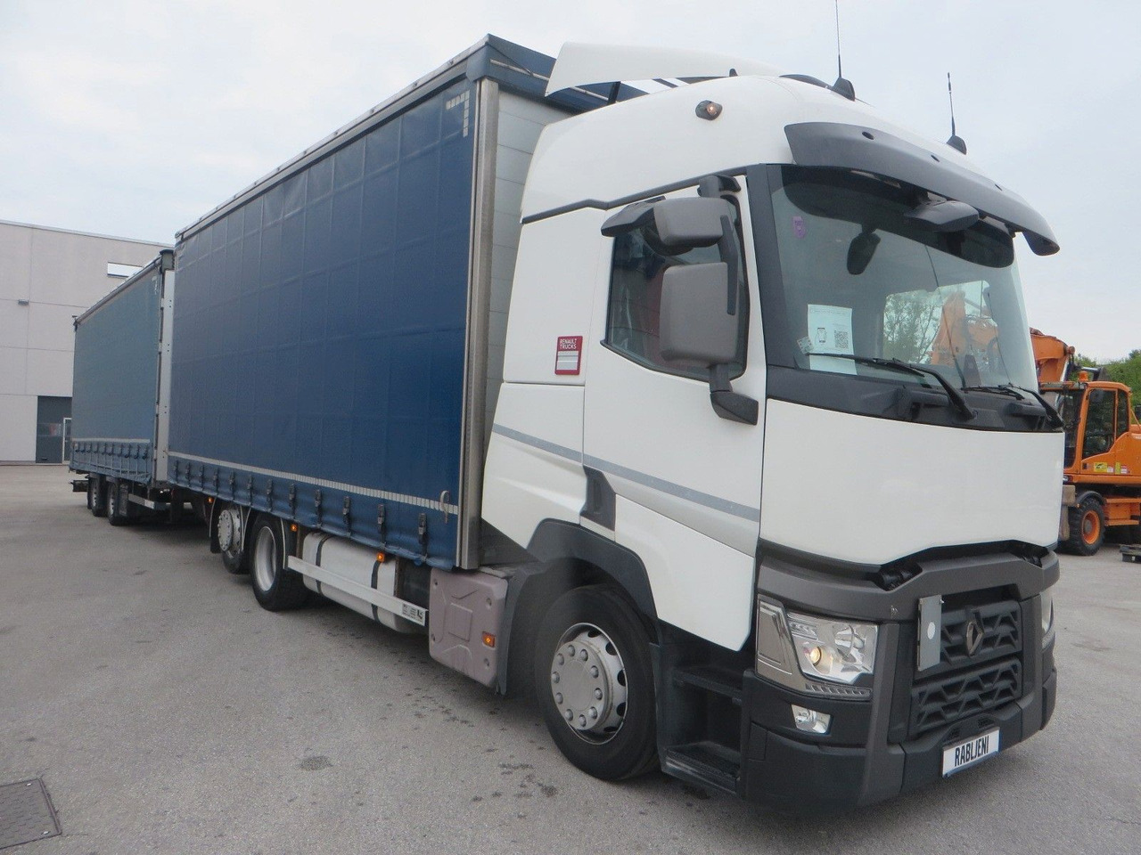 Renault T480 SC 6x2 Tandem jumbo 116m3 - شاحنة ذات ستائر جانبية: صورة 2 Renault T480 SC 6x2 Tandem jumbo 116m3 - شاحنة ذات ستائر جانبية: صورة 2