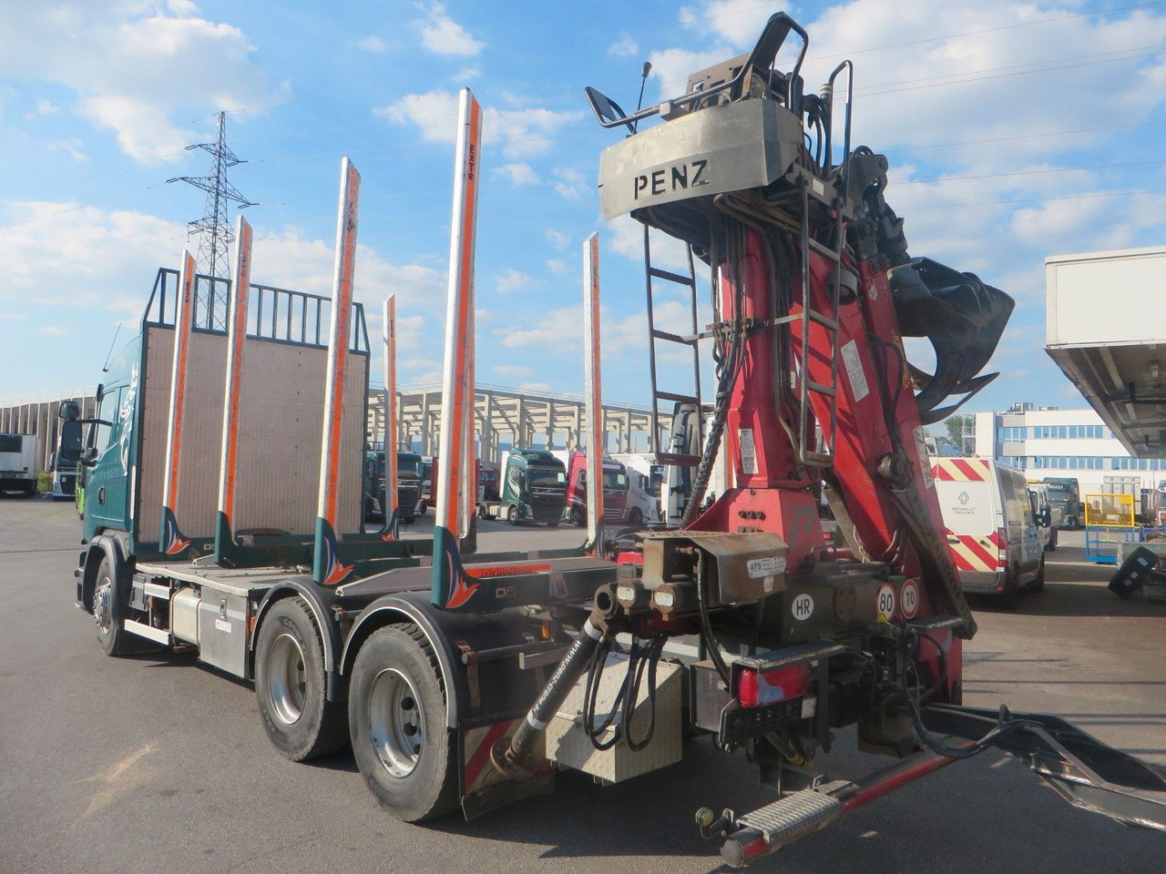 Scania G450 6x4Timber - شاحنة قطع الأشجار, شاحنة كرين: صورة 3 Scania G450 6x4Timber - شاحنة قطع الأشجار, شاحنة كرين: صورة 3