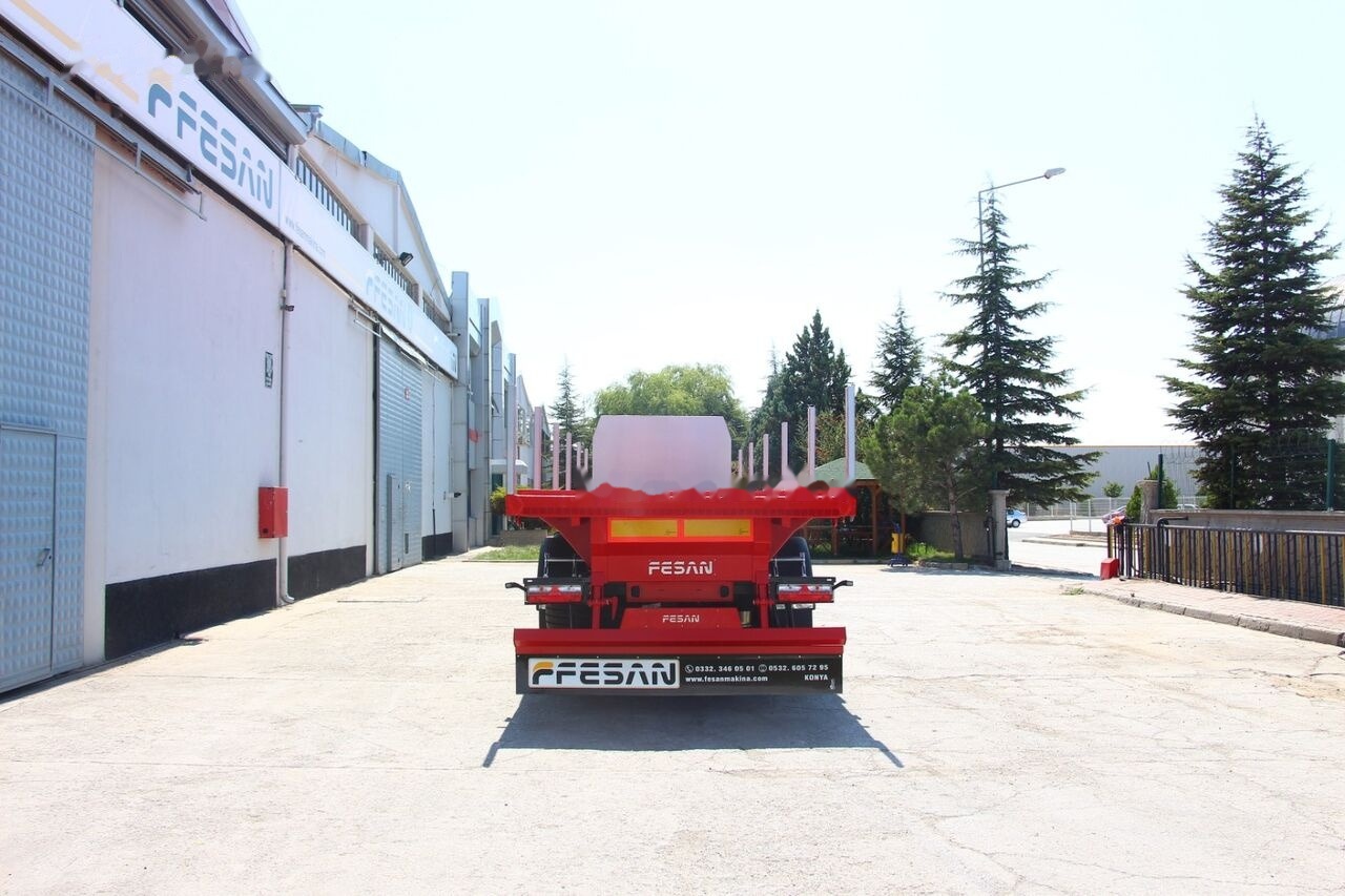 Fesan FLATBED SIDE TIPPER - نصف مقطورة مسطحة: صورة 2 Fesan FLATBED SIDE TIPPER - نصف مقطورة مسطحة: صورة 2