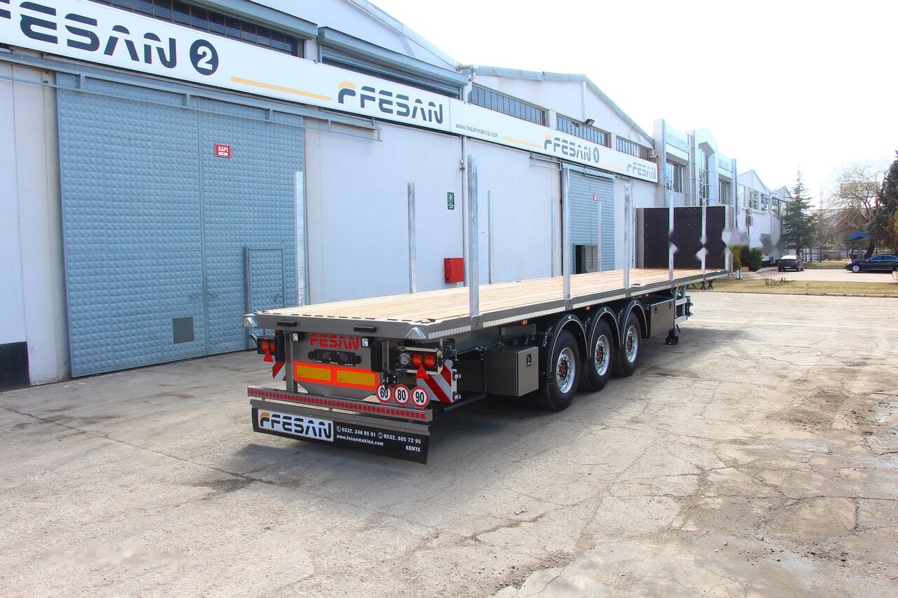 Fesan NEW PLATFORM SEMI-TRAILER FE-PLT-03 - نصف مقطورة مسطحة: صورة 1 Fesan NEW PLATFORM SEMI-TRAILER FE-PLT-03 - نصف مقطورة مسطحة: صورة 1