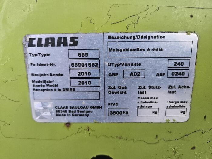 Claas Orbis 750 - حصادة ذرة: صورة 5 Claas Orbis 750 - حصادة ذرة: صورة 5