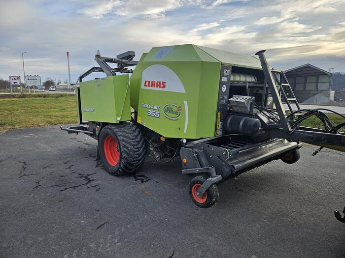 Claas Rollant 355 RC Uniwrap - آلة بالات دائرية, آلة لف بالات: صورة 2 Claas Rollant 355 RC Uniwrap - آلة بالات دائرية, آلة لف بالات: صورة 2