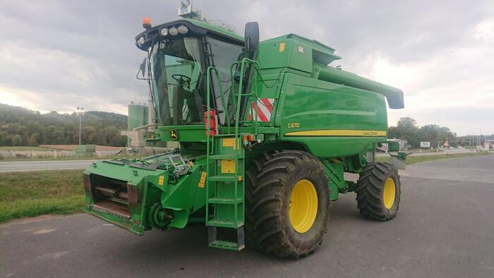 John Deere C 670 - حصادة: صورة 5 John Deere C 670 - حصادة: صورة 5