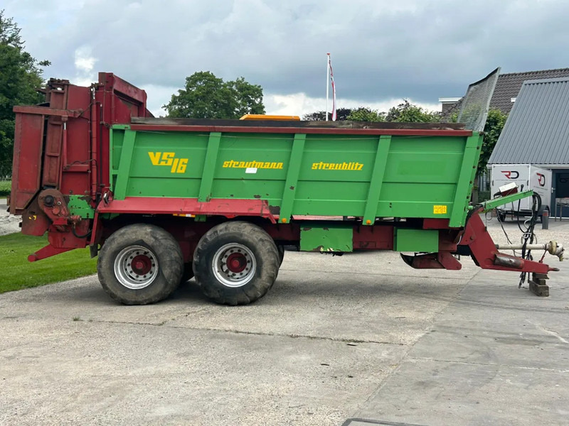 Strautmann VS 16 mestwagen Breedstrooier Mest Compost - ناثرة السماد الحيواني: صورة 4 Strautmann VS 16 mestwagen Breedstrooier Mest Compost - ناثرة السماد الحيواني: صورة 4