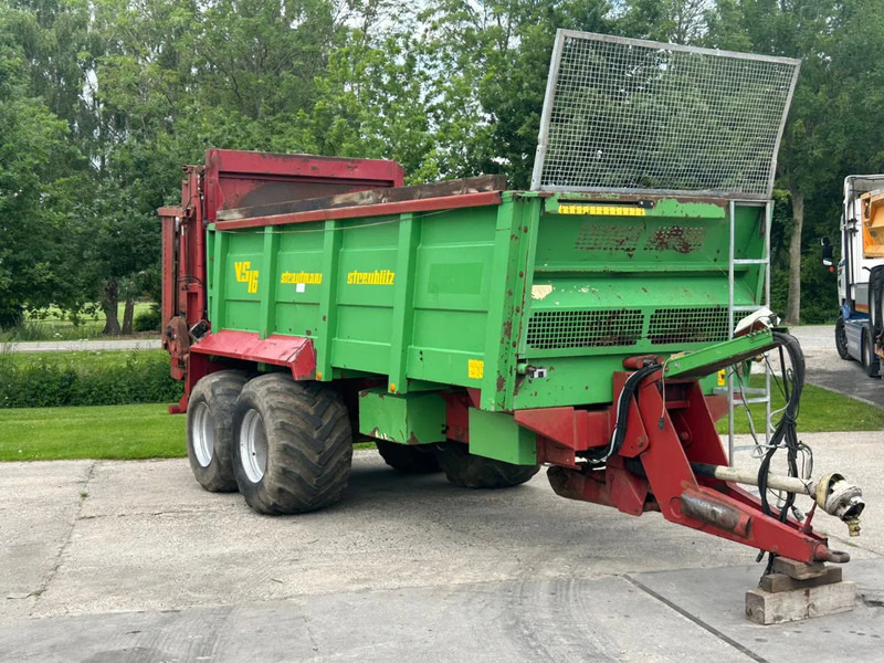 Strautmann VS 16 mestwagen Breedstrooier Mest Compost - ناثرة السماد الحيواني: صورة 1 Strautmann VS 16 mestwagen Breedstrooier Mest Compost - ناثرة السماد الحيواني: صورة 1
