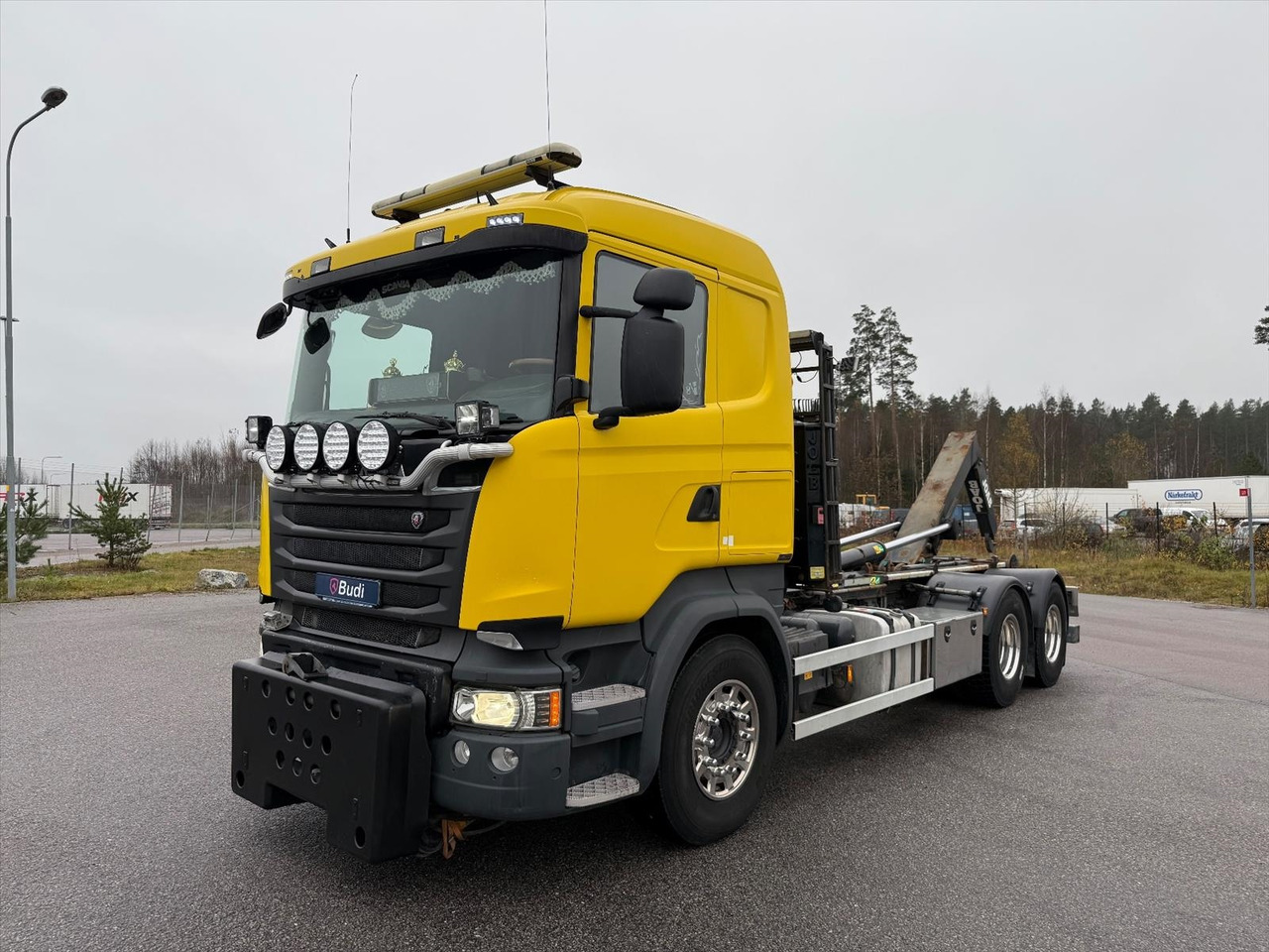 Lastväxlare Scania R520 LB 6X4*4 HNB -2014 | JOAB 20 ton - شاحنة برافعة خطافية: صورة 1 Lastväxlare Scania R520 LB 6X4*4 HNB -2014 | JOAB 20 ton - شاحنة برافعة خطافية: صورة 1