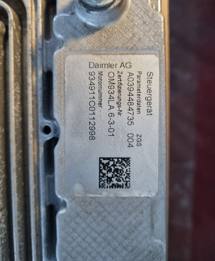 وحدة إي سي يو - شاحنة Continental Mercedes-Benz ACTROS MB4: صورة 6 وحدة إي سي يو - شاحنة Continental Mercedes-Benz ACTROS MB4: صورة 6