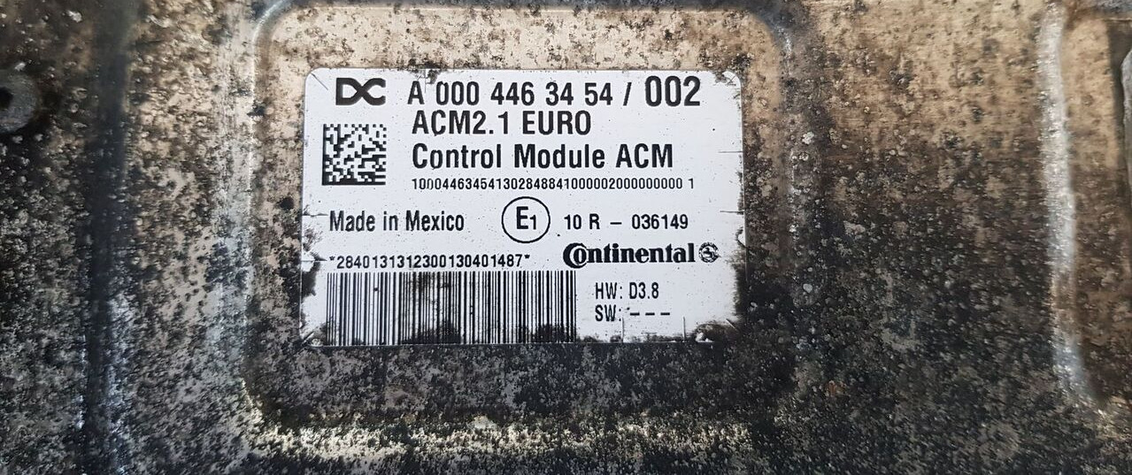وحدة إي سي يو - شاحنة Continental Mercedes-Benz ACTROS MB4: صورة 13 وحدة إي سي يو - شاحنة Continental Mercedes-Benz ACTROS MB4: صورة 13