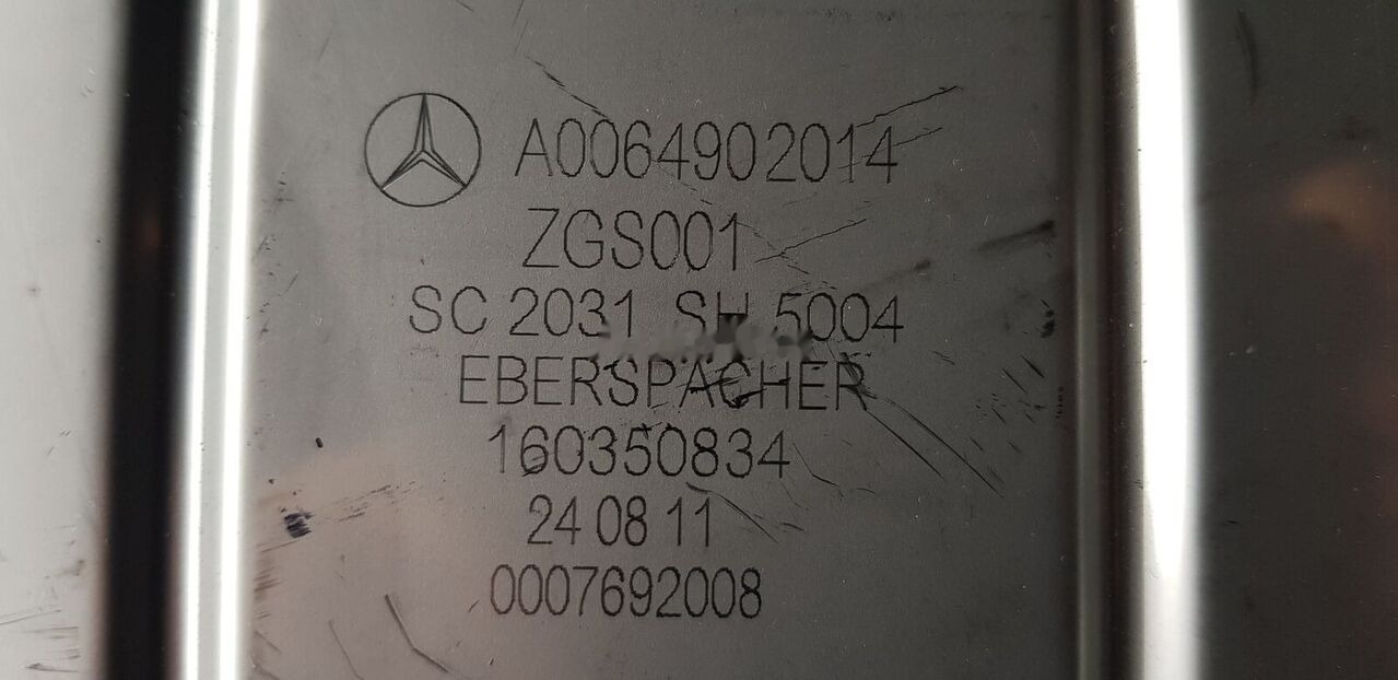 Eberspächer SC 2031 SH 5004 Mercedes-Benz ACTROS MB2 - محول حفاز - شاحنة: صورة 5 Eberspächer SC 2031 SH 5004 Mercedes-Benz ACTROS MB2 - محول حفاز - شاحنة: صورة 5