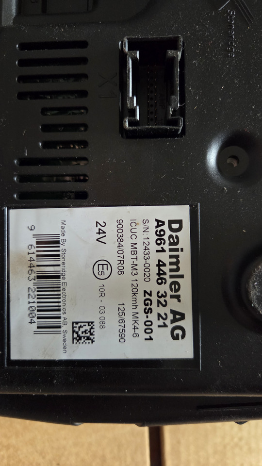 MERCEDES-BENZ INSTRUMENT PANEL ACTROS -ATEGO - لوحة العدادات - شاحنة: صورة 5 MERCEDES-BENZ INSTRUMENT PANEL ACTROS -ATEGO - لوحة العدادات - شاحنة: صورة 5