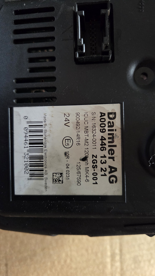 MERCEDES-BENZ INSTRUMENT PANEL ACTROS -ATEGO - لوحة العدادات - شاحنة: صورة 4 MERCEDES-BENZ INSTRUMENT PANEL ACTROS -ATEGO - لوحة العدادات - شاحنة: صورة 4