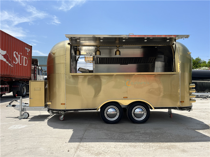 Ice Cream Trailer ,Coffee Food Trailer Gold Food Truck, Burger Foodtruck - بيع مقطورة: صورة 2 Ice Cream Trailer ,Coffee Food Trailer Gold Food Truck, Burger Foodtruck - بيع مقطورة: صورة 2