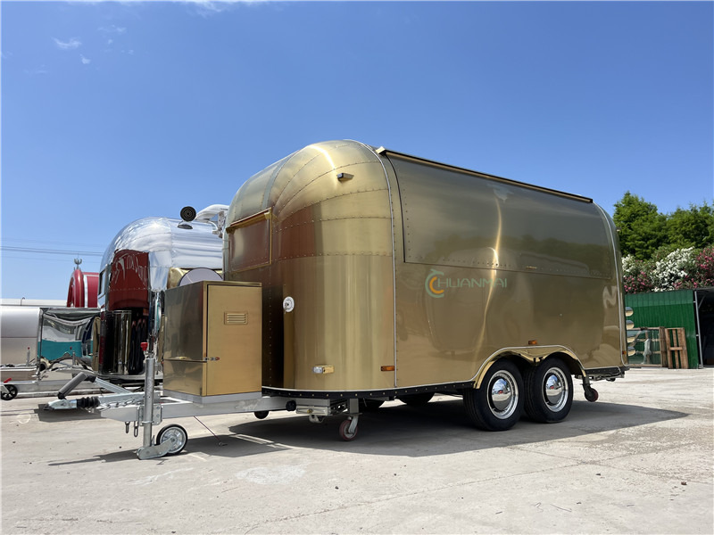 Ice Cream Trailer ,Coffee Food Trailer Gold Food Truck, Burger Foodtruck - بيع مقطورة: صورة 3 Ice Cream Trailer ,Coffee Food Trailer Gold Food Truck, Burger Foodtruck - بيع مقطورة: صورة 3